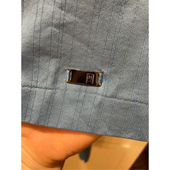 Tiger Woods Collection The River Course at Queenstown Harbor Dri-Fit Polo Sz L - Picture 5 of 8